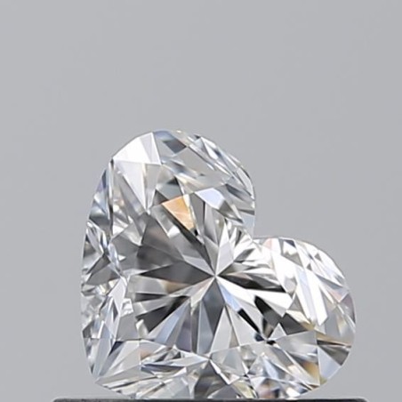 Diament serce, 0.5ct, VVS2, F, GIA 6532881411