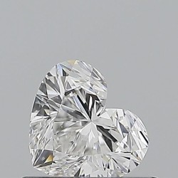 Diament serce, 0.51ct, VS2, E, GIA 7533970446