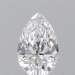 Diament szlif gruszkowy, 0.7ct, VS2, D, GIA 2537906490