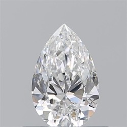 Diament szlif gruszkowy, 0.5ct, VS2, E, GIA 7538920197