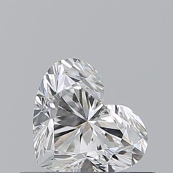 Diament serce, 0.5ct, VVS1, G, GIA 6531969244