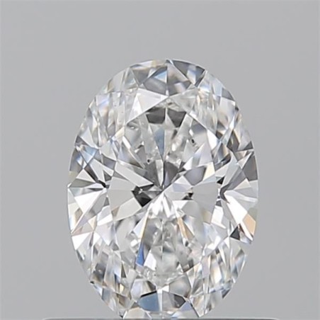 Diament szlif owalny, 0.6ct, SI1, E, GIA 6542087687