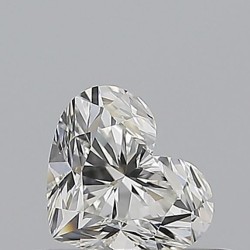 Diament serce, 0.5ct, VS1, H, GIA 1545084969