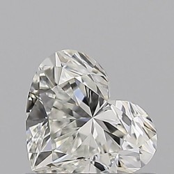 Diament serce, 0.55ct, VVS2, H, GIA 2546031369