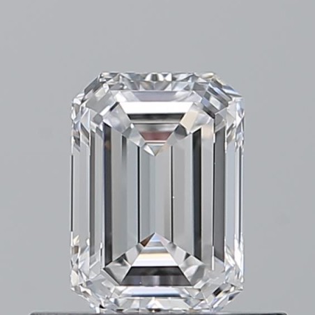 Diament szlif szmaragdowy, 0.56ct, VS1, D, GIA 7541031592