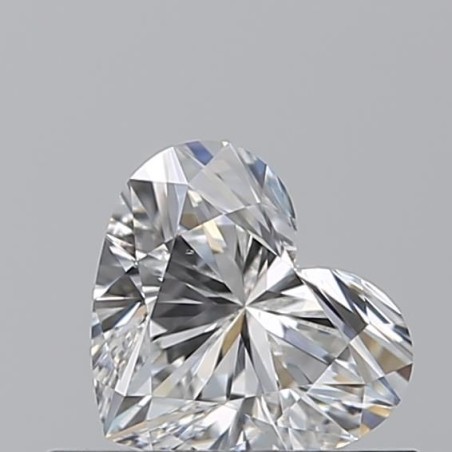 Diament serce, 0.5ct, VS1, F, GIA 7546020363