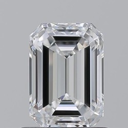 Diament szlif szmaragdowy, 1.02ct, VS1, E, GIA 7541030658