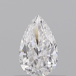 Diament szlif gruszkowy, 0.5ct, VS2, D, GIA 6532878921