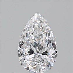 Diament szlif gruszkowy, 0.55ct, VS1, E, GIA 6532874225
