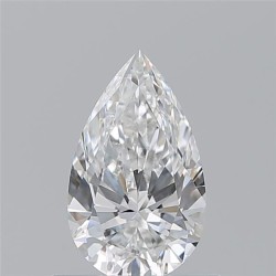 Diament szlif gruszkowy, 0.7ct, VS2, E, GIA 5536874861