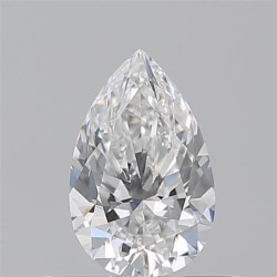 Diament szlif gruszkowy, 0.5ct, VS2, E, GIA 7532878863