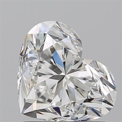 Diament serce, 1.51ct, VVS2, H, GIA 1232790998