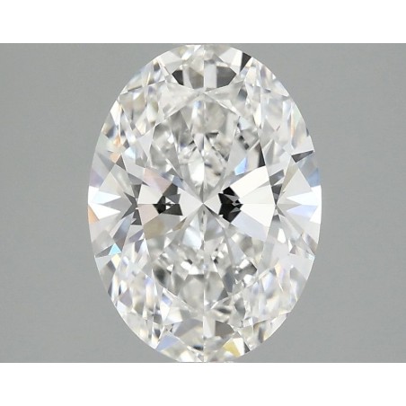 Diament laboratoryjny szlif owalny, 2ct, VVS2, E, IGI LG755533109