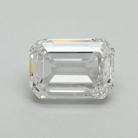 Diament laboratoryjny szlif szmaragdowy, 1.64ct, VVS2, E, IGI LG724540778