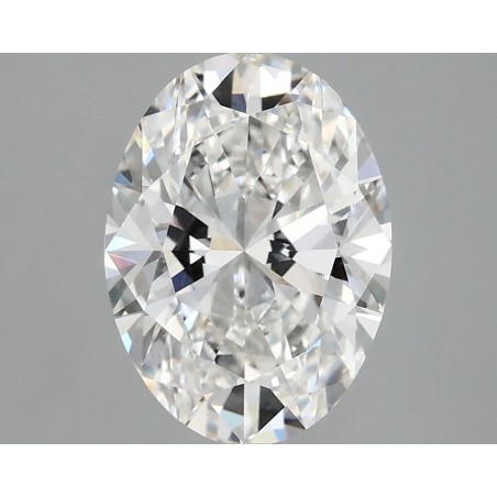 Diament laboratoryjny szlif owalny, 2ct, VVS2, E, IGI LG759521118