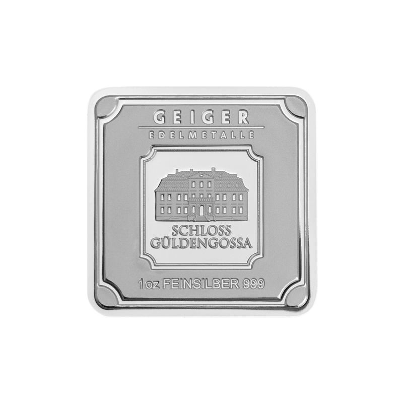 Sztabka srebra 1 uncja GEIGER