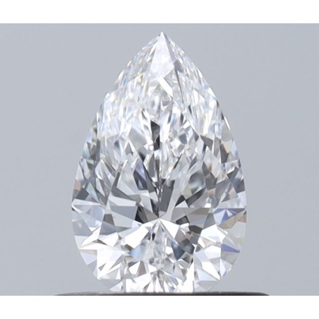 Diament szlif gruszkowy, 0.5ct, VVS1, D, GIA 7541240609