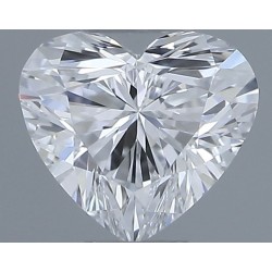 Diament serce, 0.3ct, VVS1, D, GIA 2546199269