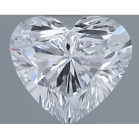 Diament serce, 0.3ct, VVS1, D, GIA 2546199269