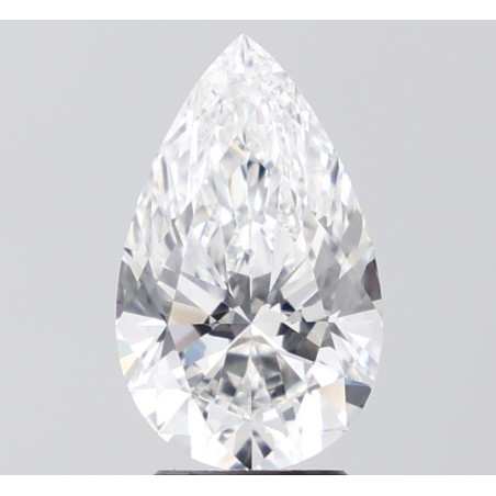 Diament laboratoryjny szlif gruszkowy, 2.6ct, VVS2, E, IGI LG739585232