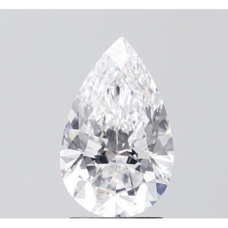 Diament laboratoryjny szlif gruszkowy, 1.56ct, VVS2, E, IGI LG747508565