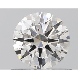 Diament szlif okrągły, 0.59ct, SI2, G, GIA 7528693697