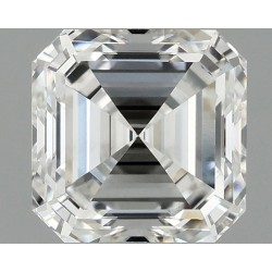 Diament laboratoryjny asscher, 2ct, VVS2, F, IGI LG728584251