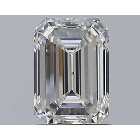 Diament szlif szmaragdowy, 1.2ct, VS2, H, GIA 3535176979
