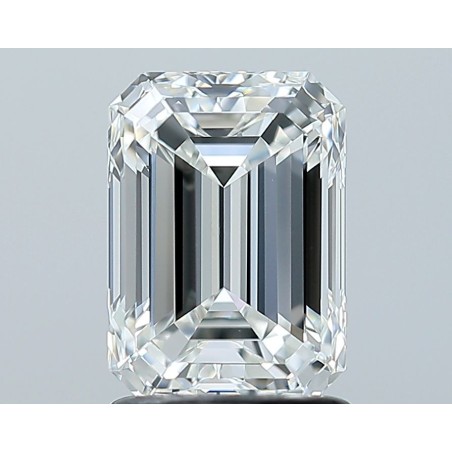 Diament szlif szmaragdowy, 1.7ct, VVS2, G, GIA 2546380282