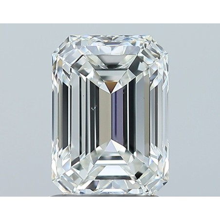 Diament szlif szmaragdowy, 1.7ct, VS2, G, GIA 5232801327