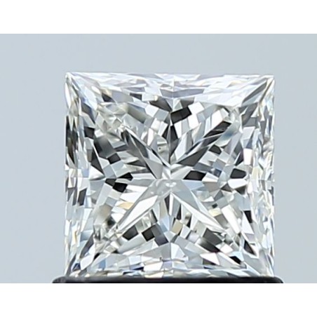 Diament szlif princess, 1ct, SI1, H, GIA 6531605634