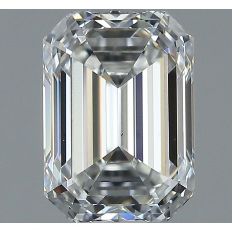 Diament szlif szmaragdowy, 1.5ct, VS2, G, GIA 2538358606