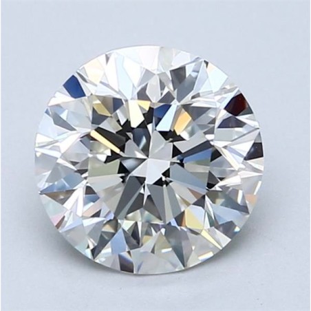 Diament szlif okrągły, 2ct, VS2, I, GIA 6541337794