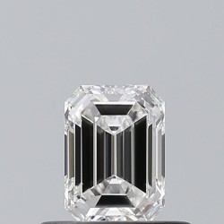 Diament szlif szmaragdowy, 0.5ct, SI1, E, GIA 5546387939