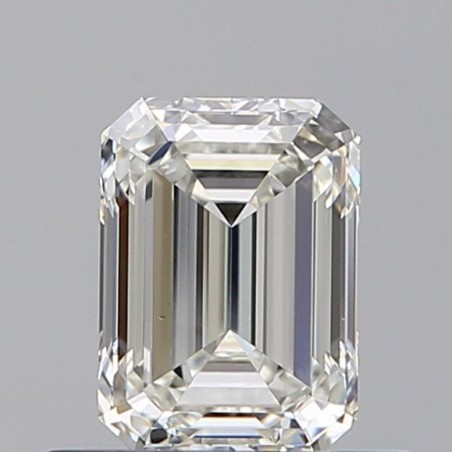 Diament szlif szmaragdowy, 0.62ct, VS2, H, GIA 2547387944