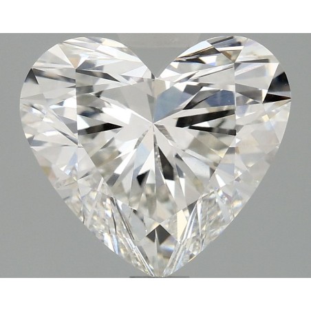 Diament laboratoryjny serce, 1.97ct, VVS2, F, IGI LG689509135