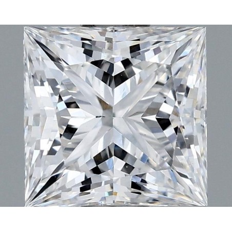 Diament laboratoryjny szlif princess, 2.6ct, VVS2, E, HRD 240000116336