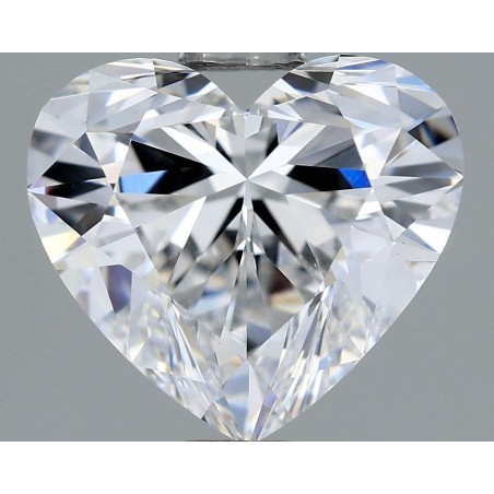 Diament laboratoryjny serce, 1.6ct, VVS2, D, HRD 240000149128
