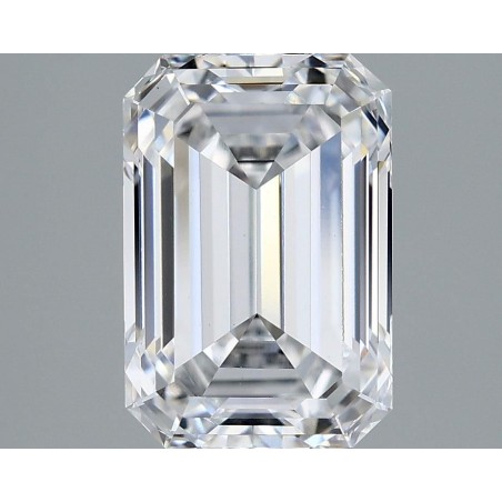 Diament laboratoryjny szlif szmaragdowy, 2.66ct, VVS2, D, HRD 240000149093