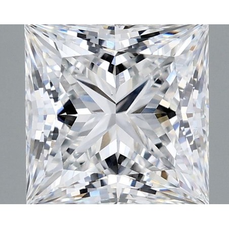 Diament laboratoryjny szlif princess, 2.27ct, VVS2, D, HRD 240000192241