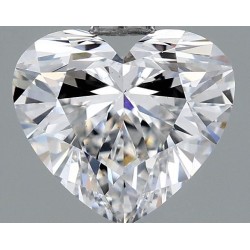 Diament laboratoryjny serce, 1.64ct, VVS2, D, HRD 240000182004