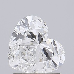 Diament laboratoryjny serce, 1.35ct, VVS1, D, HRD 220000141240
