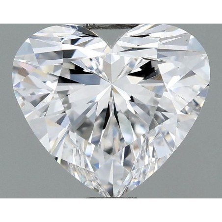 Diament laboratoryjny serce, 1.6ct, VVS2, D, HRD 240000225474