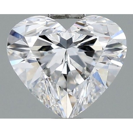 Diament laboratoryjny serce, 1.26ct, VVS2, E, HRD 240000237367