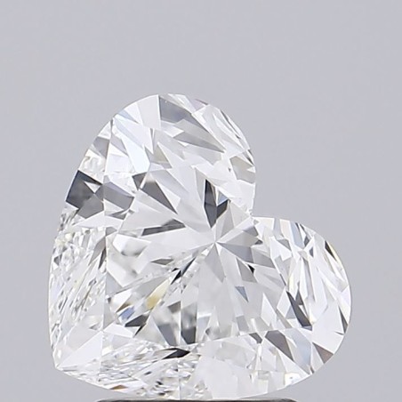 Diament laboratoryjny serce, 2.5ct, VVS2, E, HRD 230000126707