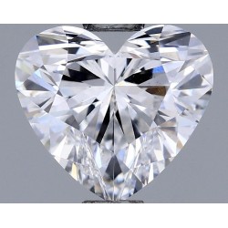 Diament laboratoryjny serce, 1.05ct, VVS2, D, HRD 240000278810