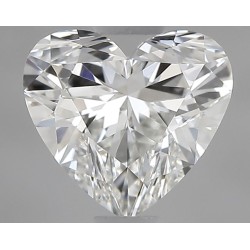 Diament serce, 0.7ct, VS1, H, GIA 6535854586