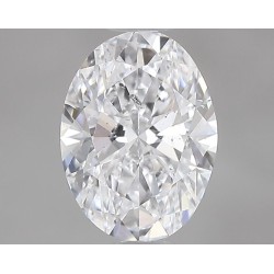 Diament szlif owalny, 0.72ct, SI2, D, GIA 3455329255