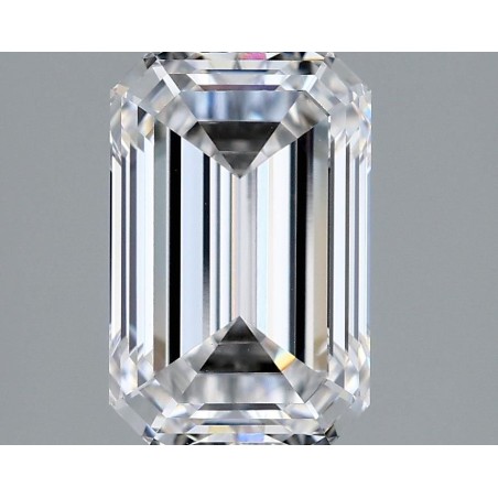 Diament laboratoryjny szlif szmaragdowy, 2.09ct, VVS2, E, HRD 240000157539