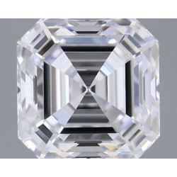 Diament laboratoryjny asscher, 1.01ct, IF, D, IGI LG696523697